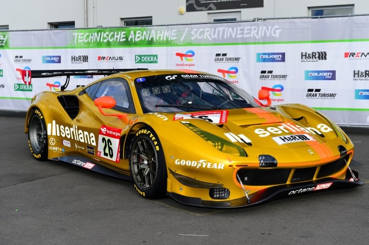 FERRARI 488 GT3 EVO NO.26 – OCTANE126 – POLE P