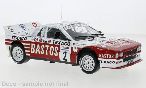 Lancia 037, No.2, Bastos, Rally Ypres, P.Snijers/D