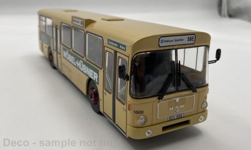 MAN SL 200, beige, Berliner Verkehrsbetriebe, 1975