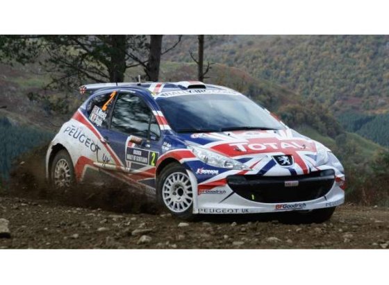 Peugeot 207 S2000, No.2, Rally van Schotland, 2010, K.Meeke/P.Nagle