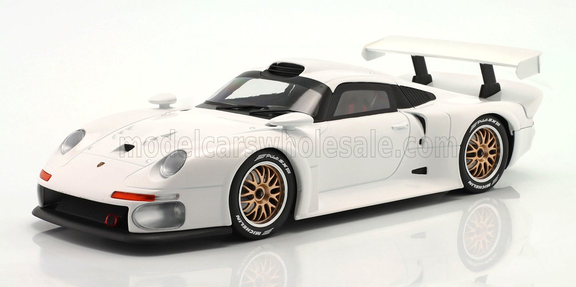 PORSCHE - 911 GT1 PLAIN BODY VERSION 1996 - Wit