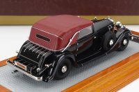 HORCH - 780 SPORT CABRIOLET GESLOTEN 1933 - NOIR ROUGE