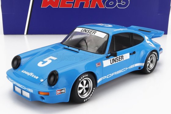 PORSCHE - 911 3.0 RSR CARRERA N 5 IROC DAYTONA 1974 BOBBY UNSER - BLAUW