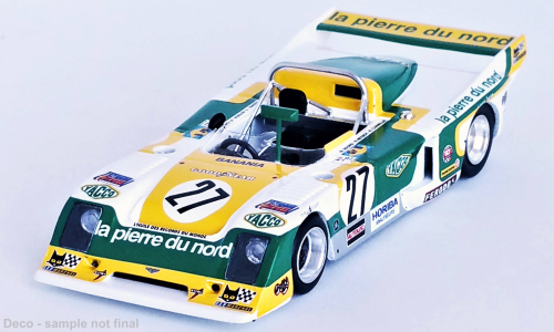 Chevron B36, RHD, No.27, 24h Le Mans, F.Vetsch/M.S