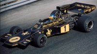 LOTUS - F1 72E TEAM LOTUS JPS N 1 WINNER MONACO GP (with pilot figure) 1974 RONNIE PETERSON