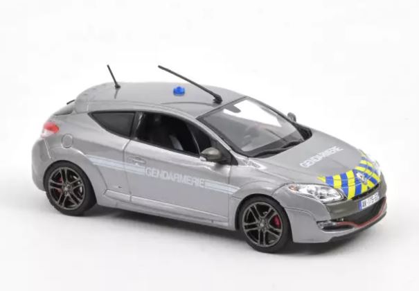 Renault Megane RS 2010 Gendarmerie Zilver