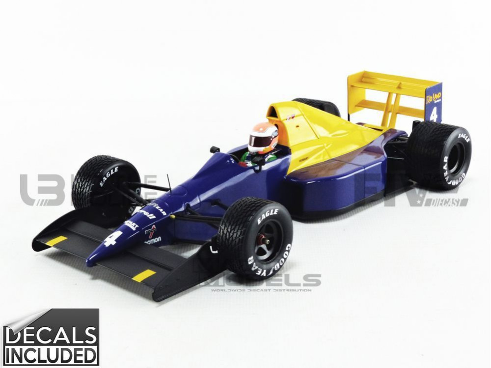 F1 Tyrrell Ford 018, johnny Herbert, belgian Gp 19