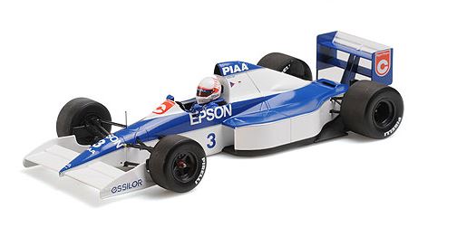 F1 Tyrrell Ford 018 - Satoru Nakajima - 6th Place 
