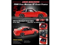 Ford Mustang GT Street Fighter with black 5 spoke- Street Fighter rims  1988