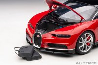 Bugatti Chiron (Italiaans rood / Nocturne zwart)