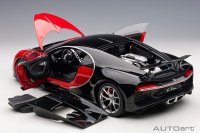 Bugatti Chiron (Italiaans rouge / Nocturne noir)