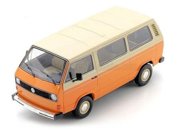 VOLKSWAGEN - T3a MINIBUS 1978 - ORANGE BLANC