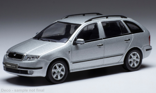 Skoda Fabia, zilver, 2000