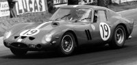 FERRARI - 250 GTO 3.0L V12 COUPE TEAM PIERRE NOBLET N 19 2nd 24h LE MANS 1962 J.GUICHET - P.NOBLET