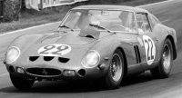 FERRARI - 250 GTO 3.0L V12 COUPE TEAM EQUIPE NATIONALE BELGE N 22 3rd 24h LE MANS 1962 L.DERNIER - ''BEURLYS'' J.BLATON