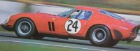 FERRARI - 250 GTO 3.0L V12 COUPE TEAM EQUIPE NATIONALE BELGE N 24 2nd 24h LE MANS 1963 ''BEURLYS'' J.BLATON - G.LANGLOIS VAN OPHEM