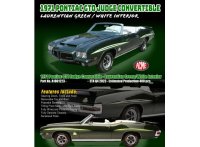 Pontiac GTO Judge Convertible, vert 1971