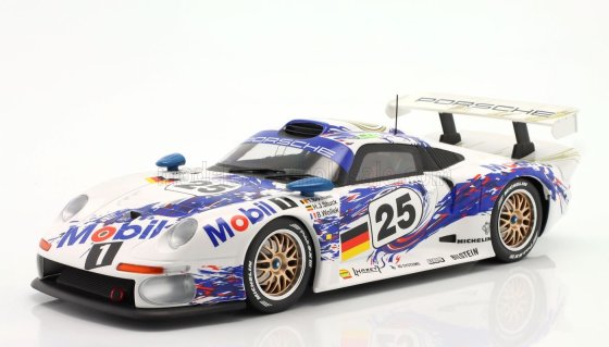 PORSCHE - 911 GT1 3.2L TURBO TEAM PORSCHE AG MOBIL1 N 25 2nd 24h LE MANS 1996 T.BOUTSEN - H.J.STUCK - B.WOLLEK