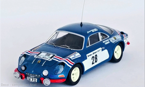 Alpine Renault A110, No.28, Circuit of Irland, A.B