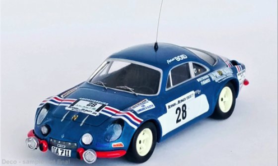 Alpine Renault A110, No.28, Circuit of Irland, A.Boyd/F.Main, 1977