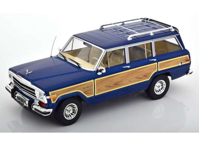 Jeep Grand Wagoneer, blauw/hout 1989