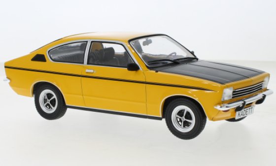 Opel Kadett C Coupe SR, jaune/noir, 1975