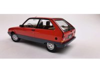Citroen Axel, rouge with beige interior
