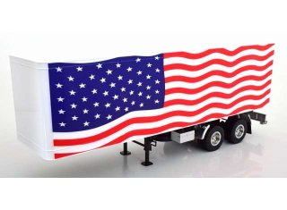 Remorque Truck Stars & Stripes 1/18 de ROAD KINGS