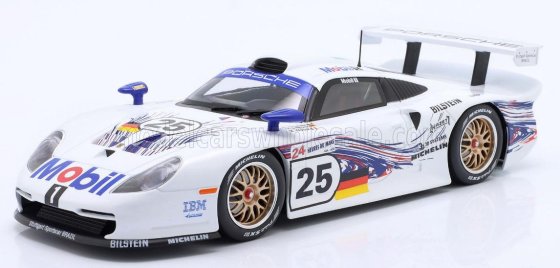 PORSCHE - 911 3.2L GT1 EVO TEAM PORSCHE AG N 25 24h LE MANS 1997 H.J.STUCK - T.BOUTSEN - B.WOLLEK