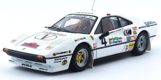 FERRARI - 308 GTB Gr.4 N 4 RALLY D'ELBA 1984 LUCKY - BERRO