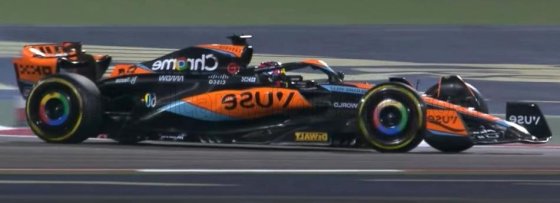 F1 MCLAREN  TEAM MCL60 - LANDO NORRIS - 2ND PLACE HUNGARIAN GP 2023