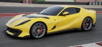 FERRARI - 812 COMPETIZIONE 2021 - GIALLO MODENA -GEEL