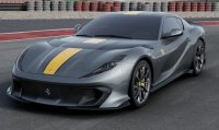 FERRARI - 812 COMPETIZIONE 2021 - GRIGIO COBURN JAUNE - GRIS MET