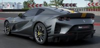 FERRARI - 812 COMPETIZIONE 2021 - GRIGIO COBURN JAUNE - GRIS MET