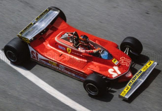 FERRARI - F1 312T4 N 12 MONACO GP (with pilot figu