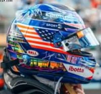 HELMET LOGAN SARGEANT WILLIAMS RACING GP MIAMI 2023