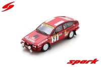ALFA ROMEO GTV6 N°29 15ÈME RALLYE MONTE CARLO 1983  Y. LOUBERT - T. FOND