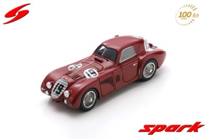 ALFA ROMEO 8C 2900 B N°19 24H LE MANS 1938   R. SOMMER - C. BIONDETTI