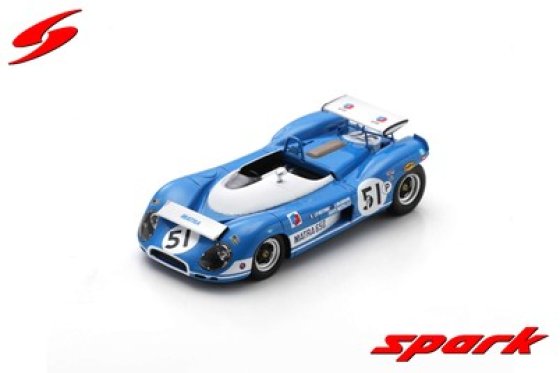 Matra MS650 No.51 BOAC 1970 modèle réduit 1/43 de Spark