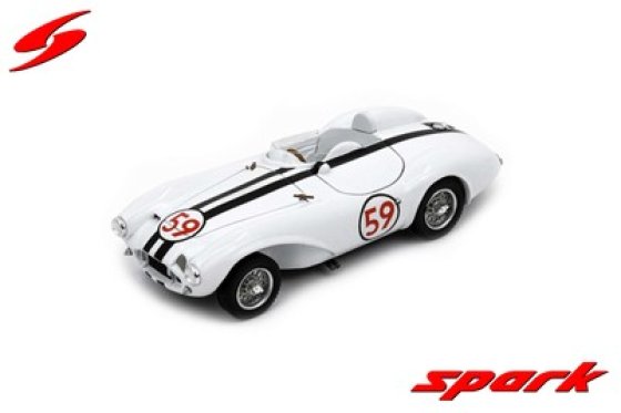 Aston Martin DB3S No.59 Winner Cotati 6H 1957 B. Oker - B. Drake