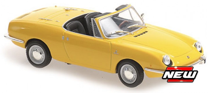 Fiat 850 SPORT SPIDER 1968 geel