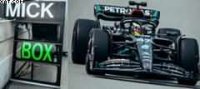 MERCEDES-AMG PETRONAS F1 W14 N°47 GP ESPAGNE 2023 M.SCHUMACHER W/PITBOARD