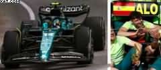 ASTON MARTIN AMR23 N°14 COGNIZANT F1 TEAM 2ND GP CANADA 2023 ALONSO W/PIT BOARD