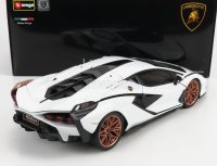 LAMBORGHINI - SIAN FKP 37 HYBRID 2020 - WIT / ZWART