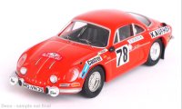 Alpine Renault A110 , No.78, Rallye WM, Rallye Monte Carlo, F.von der Leyen/P.Diekmann, 1975