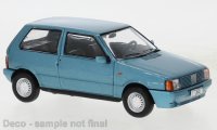 Fiat Uno, metallic-blauw, Elba, 1983