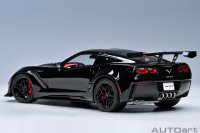 CHEVROLET CORVETTE C7 ZR1, ZWART