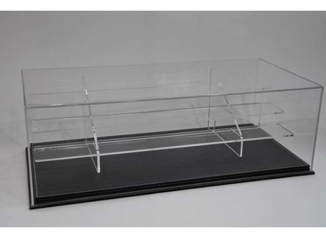 Vitrine  Scale Ladder Display With Black Leather B