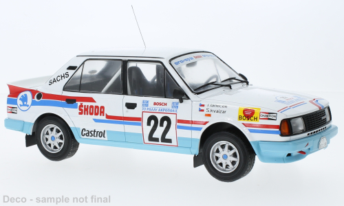 Skoda 130 LR, No.22, WRC, Rally Acropolis, S.Kvaiz