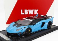 LAMBORGHINI - AVENTADOR GT EVO LBWK LB-WORKS 2019 - SKY BLUE CARBON BLACK